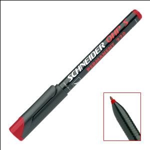 Permanentais marķieris OHP 220 sarkans 0.4mm, Schneider Permanentais marķieris OHP 220 sarkans 0.4mm, Schneider