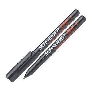 Маркер SCHNEIDER OHP 222F чёрный 0.7мм