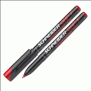 Маркер SCHNEIDER OHP 222F красный 0.7мм