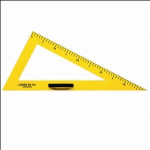 Tāfeles trīsstūris 45*90,  no plastmasas Linex BB245