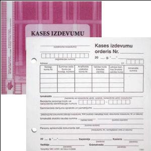 Kases izdevumu orderis A5V spec.