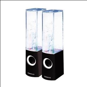 Колонки Dancing Water USB черные OMEGA OG12DSB