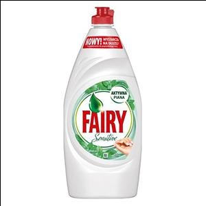 FAIRY Sensitive Tea tree &amp; Mint 900ml trauku mazg. līdzekli