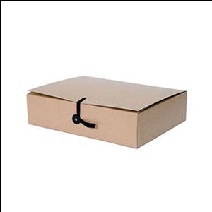 Arhīva kārba 60x235x320mm ar saitītēm,  brūna,  SMLT