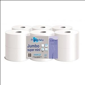Tualetes papīrs SUPER MINI JUMBO,  rullis,  2 kārtas,  180m
