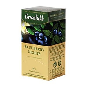 GREENFIELD Blueberry Nights melnā tēja 25 x 1.5g. GREENFIELD Blueberry Nights melnā tēja 25 x 1.5g.