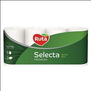 Туалетная бумага RUTA Selecta Premium