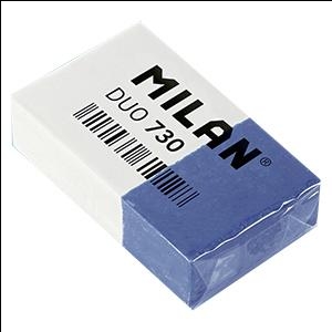 Dzēšgumija MILAN 730 DUO Dzēšgumija MILAN 730 DUO