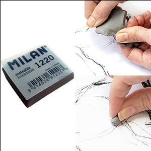 Dzēšgumija māksliniekiem MILAN 1220 Dzēšgumija māksliniekiem MILAN 1220