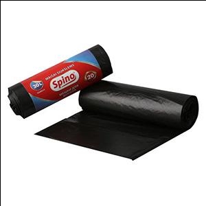 Maisi atkritumu 30L/20gab. 10mic,  52x64cm,  HDPE melni
