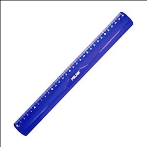 Lineāls 30cm, elastīgs, zila krāsa, Milan Lineāls 30cm, elastīgs, zila krāsa, Milan