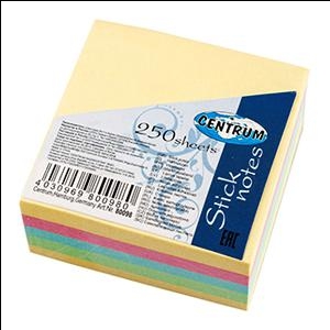Līmlapiņas 51x51mm, 250 lapas 5 pasteļkrāsas Līmlapiņas 51x51mm, 250 lapas 5 pasteļkrāsas