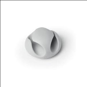 Kabeļu turētāji Cavoline Clip 2,  6 gab. pelēki,  DURABLE
