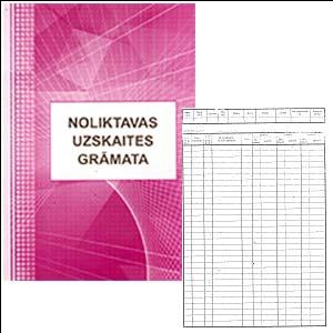 Noliktavas uzskaites grāmata,  A4Z,  48 lapas