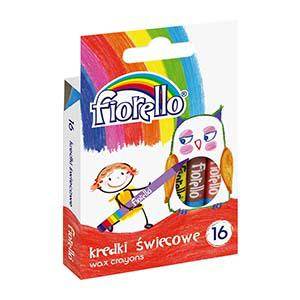 Мелки восковые 16 цветов Fiorello