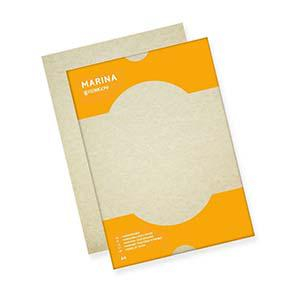 Papīrs Marmor A4 Marina Sabbia 90gr/50 lap. smilšu krāsā LV
