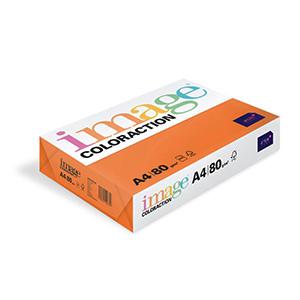 Бумага Image Coloraction A4 80г/м2 500листов, Amsterdam/оранжевая Бумага Image Coloraction A4 80г/м2 500листов, Amsterdam/оранжевая