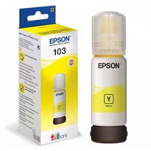 Чернила Epson 103 C13T00S44A 65мл. желтые Чернила Epson 103 C13T00S44A 65мл. желтые