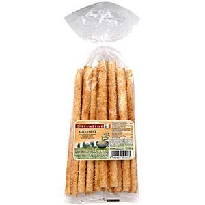 GRISSINI maizes standziņas ar sezama sēklām 150gr Italija GRISSINI maizes standziņas ar sezama sēklām 150gr Italija