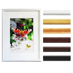 Фоторамка 30x40 AURA пластиковая, белого цвета