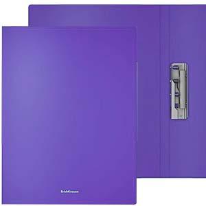 Mape ar piespiedēju A4 Classic violeta, ErichKrause Mape ar piespiedēju A4 Classic violeta, ErichKrause