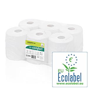 Dvieļi Satino Comfort, 1 slāņa, 300m, izvelkams serd. balti Dvieļi Satino Comfort, 1 slāņa, 300m, izvelkams serd. balti