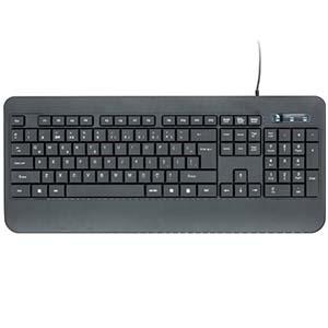 Tastatūra USB ENG melna PMK110B Platinet Tastatūra USB ENG melna PMK110B Platinet