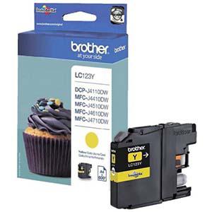 BG Картридж Brother LC123Bk желтый BG Картридж Brother LC123Bk желтый