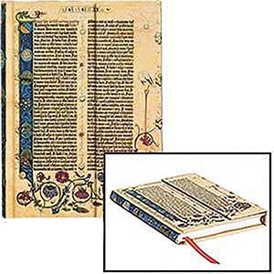 Записная книжка Gutenberg Bible, Genesis, в линейку 13x18cm, 72 листа Записная книжка Gutenberg Bible, Genesis, в линейку 13x18cm, 72 листа