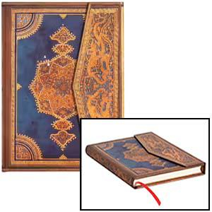 Записная книжка Safavid Indigo, в линейку 13x18cm, 72 листа