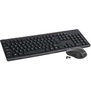 Tastatūra ar peli bezvada OKM071B ENG melna Omega Tastatūra ar peli bezvada OKM071B ENG melna Omega