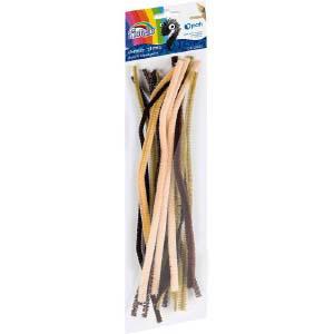 Pūkainas stieples 30 cm, brūnie toņi Fiorello GR-CH022 Pūkainas stieples 30 cm, brūnie toņi Fiorello GR-CH022