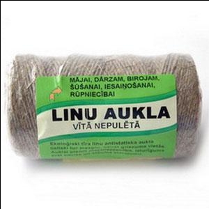 Vītā aukla 1.5mmx100m linu,  nepulēta Tangente