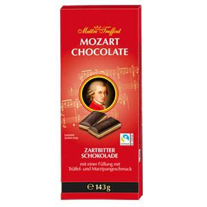 Tumša šokolāde Mozart 143gr Tumša šokolāde Mozart 143gr
