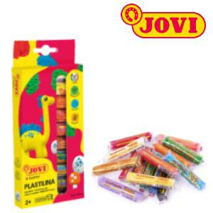 Plastilīns 10 krāsas x 15gr.JOVI