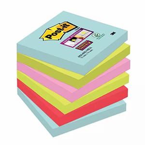 Līmlapiņas Super Sticky MIAMI 76x76mm/90lap. asorti, 6gab. Līmlapiņas Super Sticky MIAMI 76x76mm/90lap. asorti, 6gab.