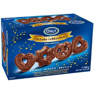 Piparkūkas piena šokolādes glazūrā 500gr Piparkūkas piena šokolādes glazūrā 500gr