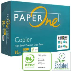 Бумага Paper One Copier A3 80g 500lap.