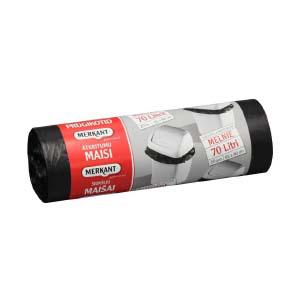 Maisi atkritumu 70L, 20gab. 12mikr. 65x80cm, melni HDPE Maisi atkritumu 70L, 20gab. 12mikr. 65x80cm, melni HDPE