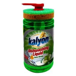 KALYON средство для мытья посуды 1л APPLE с дозатором KALYON средство для мытья посуды 1л APPLE с дозатором