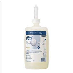 Šķidrās ziepes Premium Mild S1 1000ml,  dzeltenas TORK