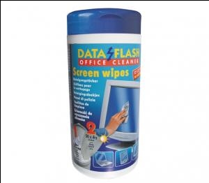Tīrīšanas salvetes 50+50 TFT/LCD monitoriem Data Flash
