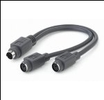 Adapteris piez.dat.PS/2 to 2xPS/2  0.2m