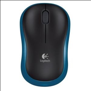 Pele datora bezvada m185 melna/zila Logitech