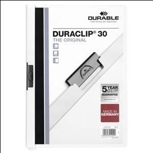 Папка Duraclip Original 30, белая