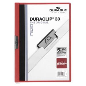 Папка Duraclip Original 30, красная