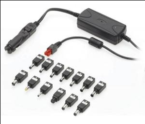 Uzlādes ierīce portat. datoram 72W auto max 100W klepjdator Uzlādes ierīce portat. datoram 72W auto max 100W klepjdator