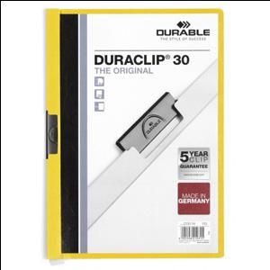 Папка Duraclip Original 30, желтый