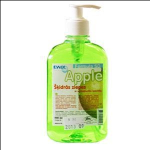 Šķidrās ziepes SD Apple 500ml ar antibakter. iedarbību,  EWOL