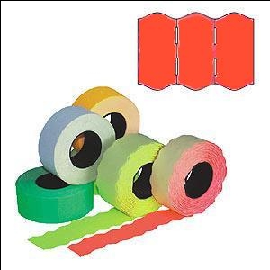 Marķēšanas lente 22x12mm sarkana 1000 uzl./rul. Marķēšanas lente 22x12mm sarkana 1000 uzl./rul.